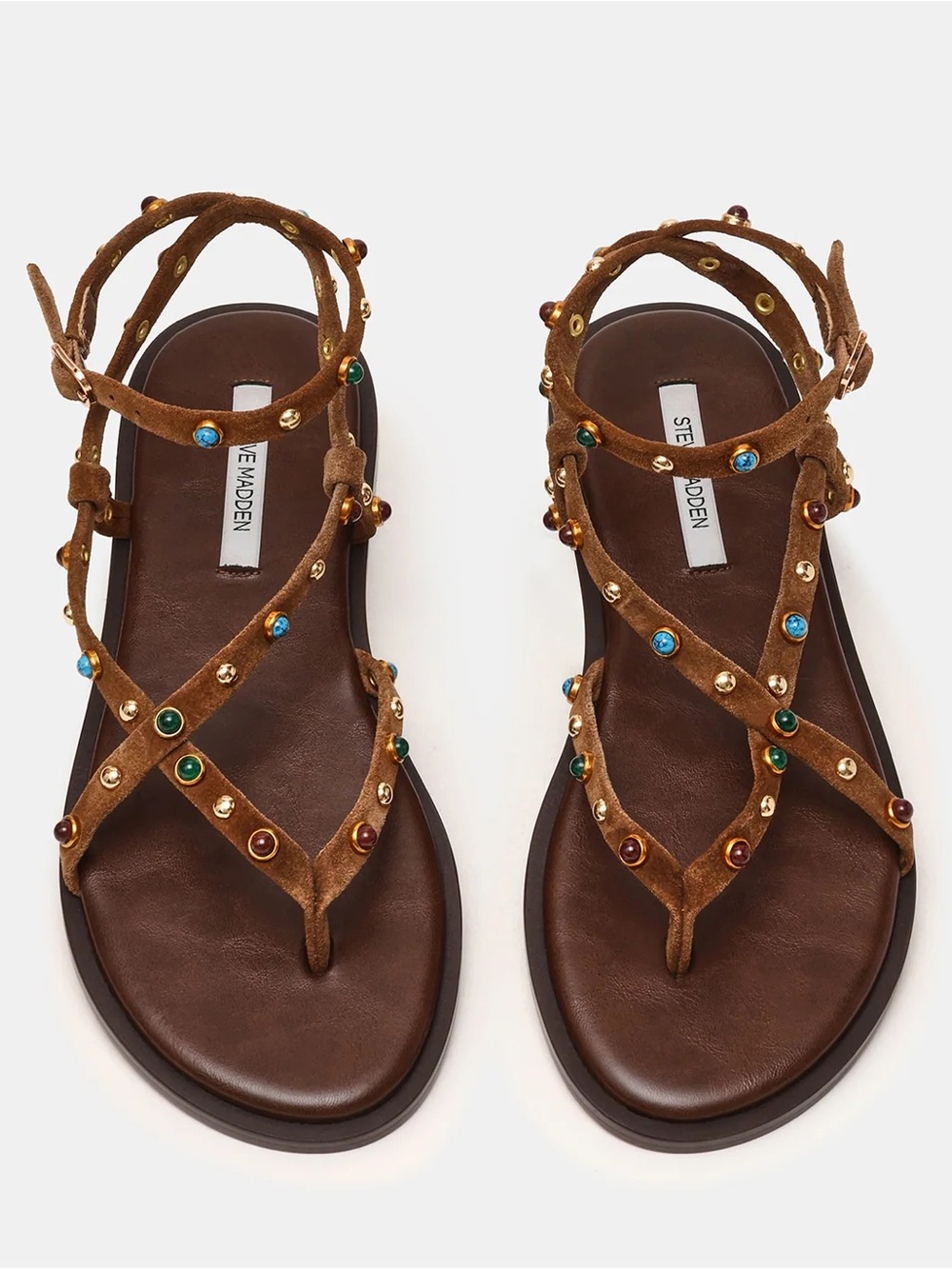 Mathis Sandal in Tan Suede
